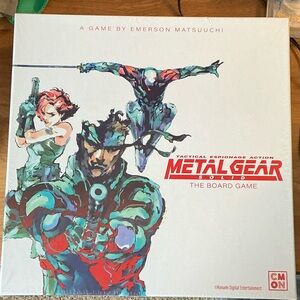 Metal Gear Solid Tactical Board Game - Unopened